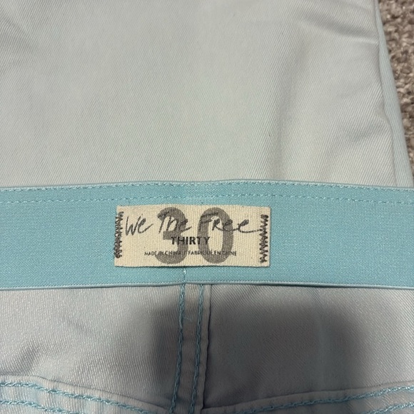 We The Free Free People Blue Flare Jeans - Picture 2 of 7